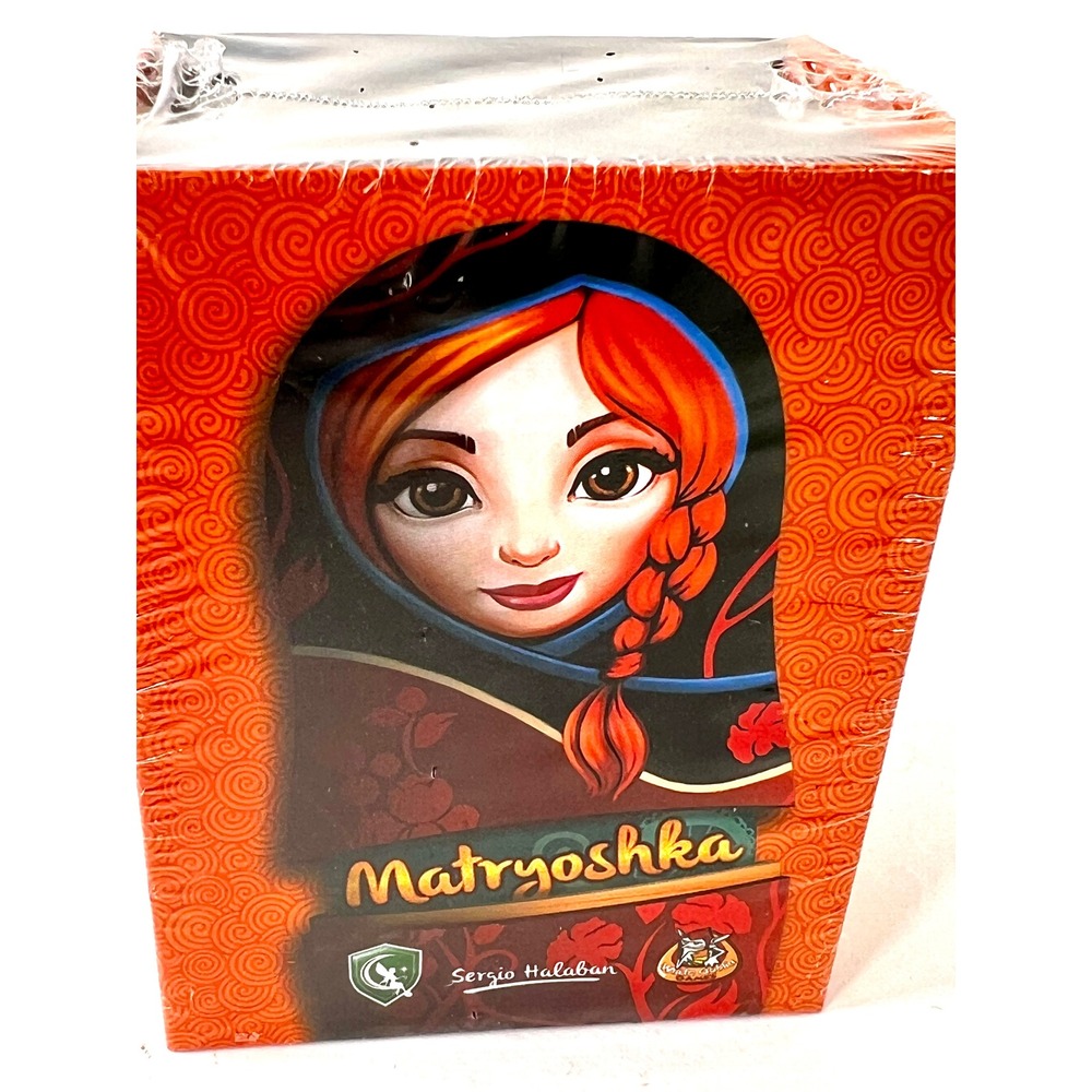 Matryoshka Card Game Sergio Halaban Letiman Games New Sealed 3-5 Players 8+
